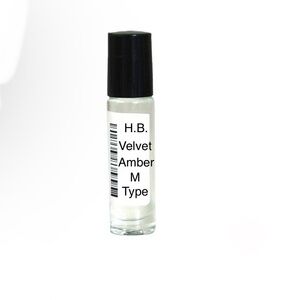 H.B. Velvet Amber (M) Type 1/3 Oz Glass Rollerball